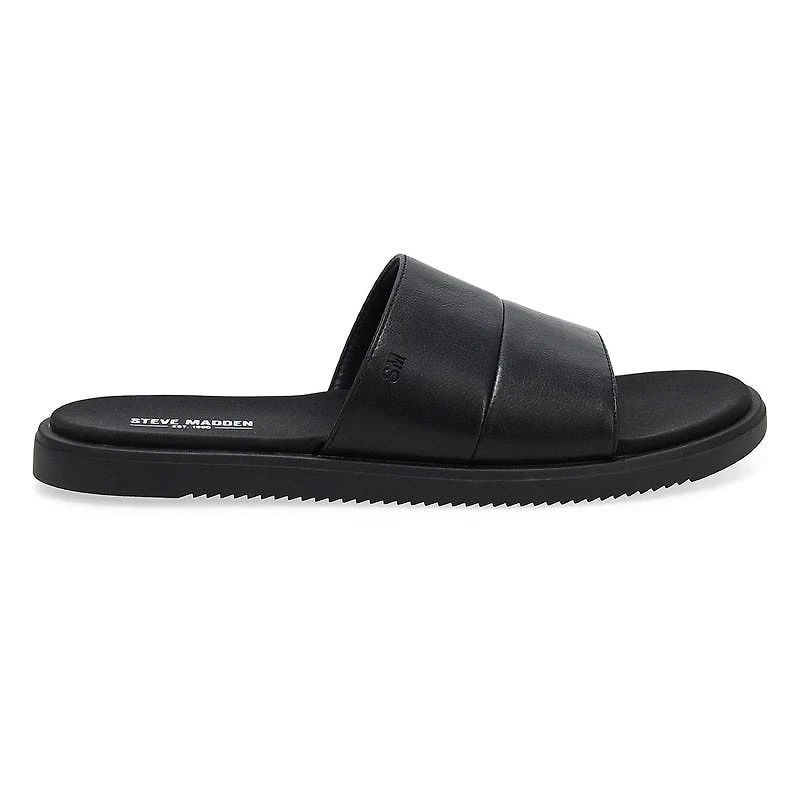 Men's Sylvain Slip On Casual Slide Sandal - Black
