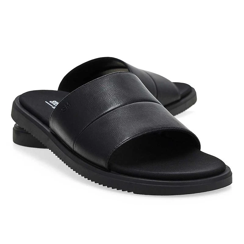 Men's Sylvain Slip On Casual Slide Sandal - Black