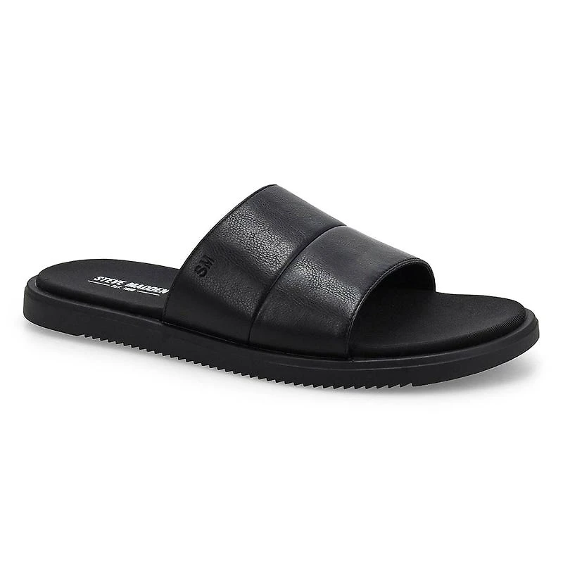 Men's Sylvain Slip On Casual Slide Sandal - Black