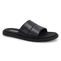 Men's Sylvain Slip On Casual Slide Sandal - Black