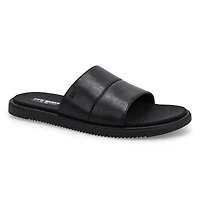 Men's Sylvain Slip On Casual Slide Sandal - Black