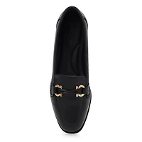 Women's Tabitha 2 Leather Slip On Loafer- Black