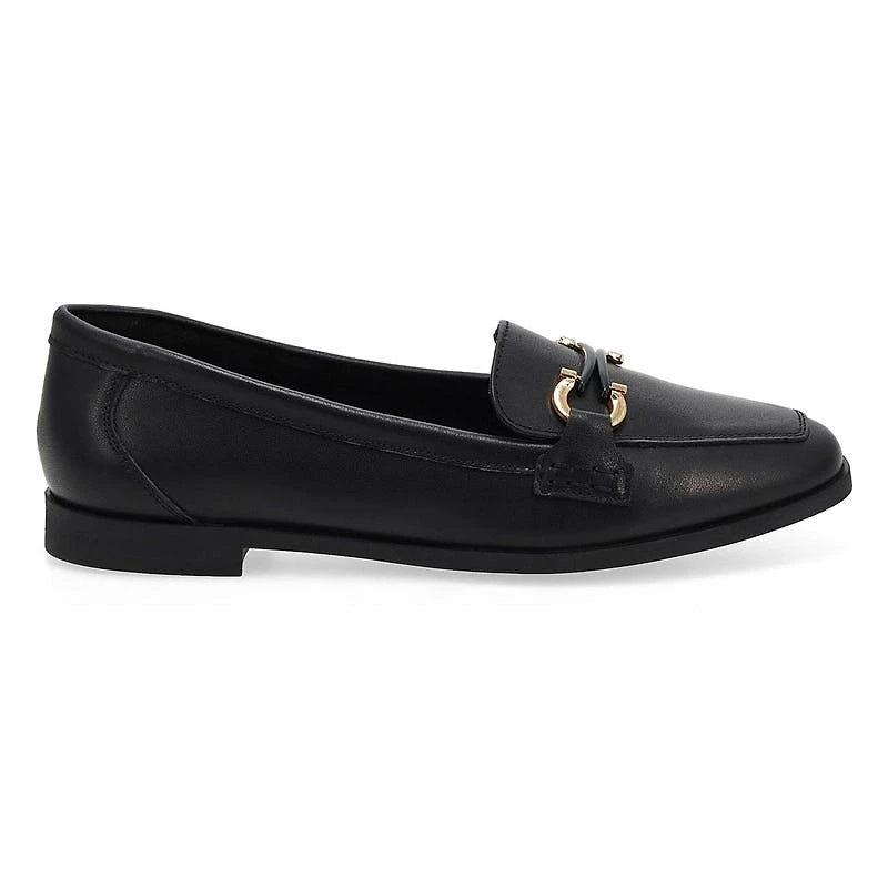 Women's Tabitha 2 Leather Slip On Loafer- Black
