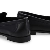 Women's Tabitha 2 Leather Slip On Loafer- Black