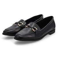 Women's Tabitha 2 Leather Slip On Loafer- Black