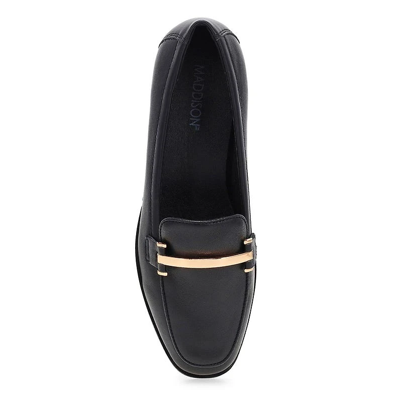 Women's Tabitha 3 Leather Slip-On Loafer - Black