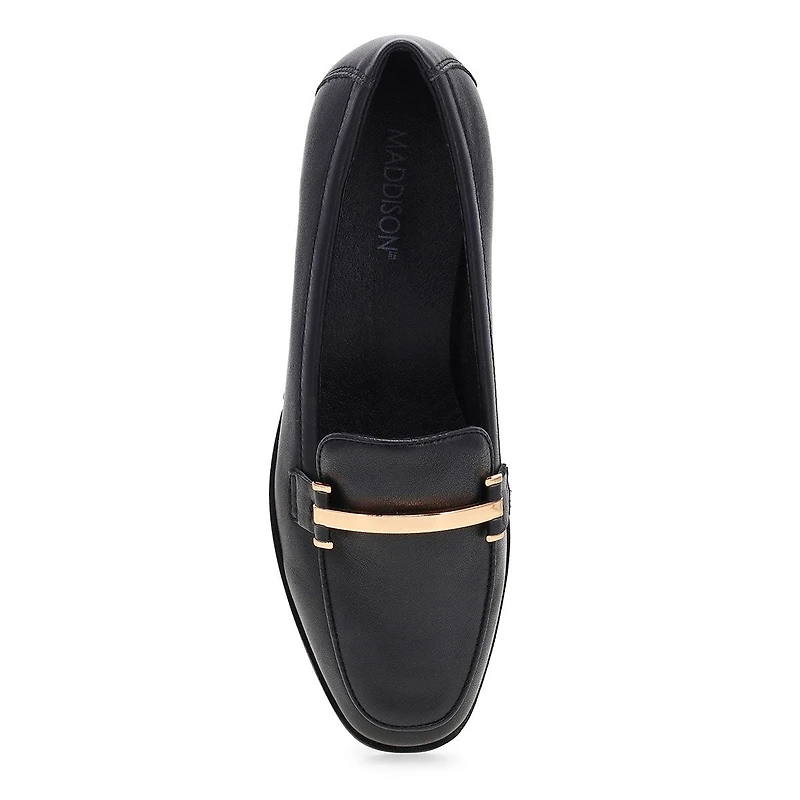 Women's Tabitha 3 Leather Slip-On Loafer - Black