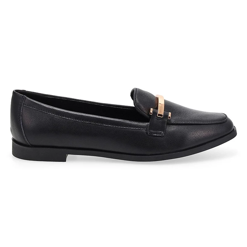 Women's Tabitha 3 Leather Slip-On Loafer - Black
