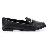 Women's Tabitha 3 Leather Slip-On Loafer - Black