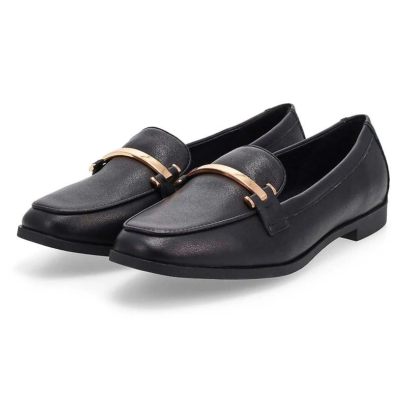 Women's Tabitha 3 Leather Slip-On Loafer - Black