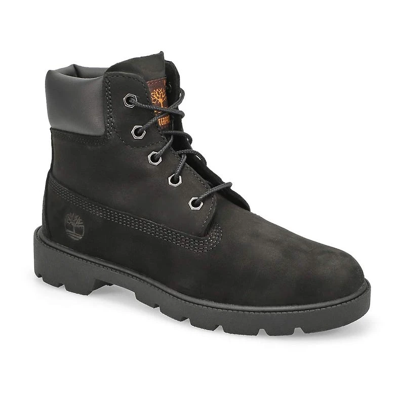 Kids' Basic 6" Waterproof Boot - Black