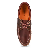 Chaussure bateau  3 illets AUTHENTIC, bourgogne,