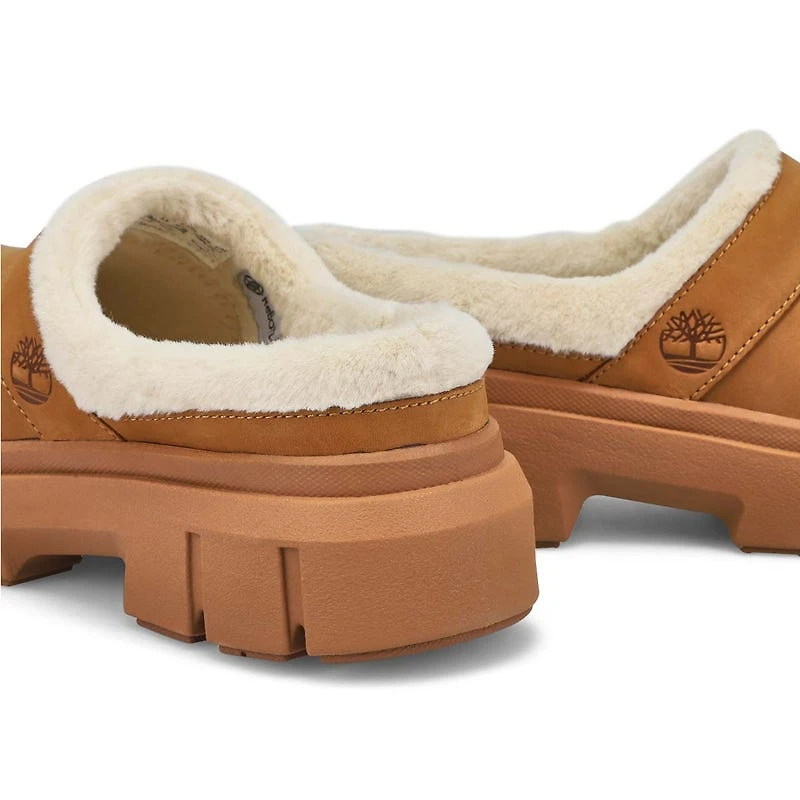 Women's  Greyfield Warm Lined Slip On Clog - Beig