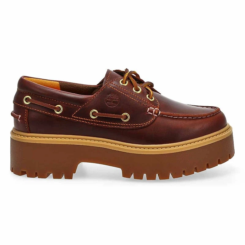 Women's Stone Street Platform Boat Shoe