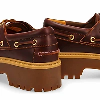 Women's Stone Street Platform Boat Shoe