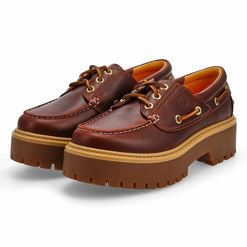 Women's Stone Street Platform Boat Shoe