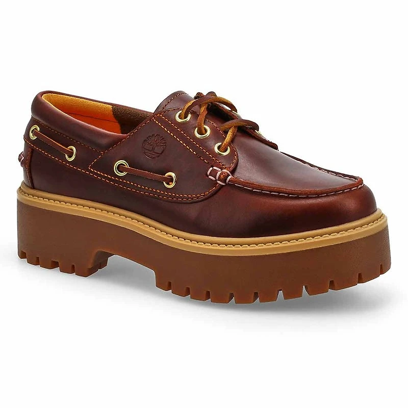 Women's Stone Street Platform Boat Shoe
