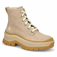 Botte mi-haute à lacets ROXIE LANE MID, beige pâle