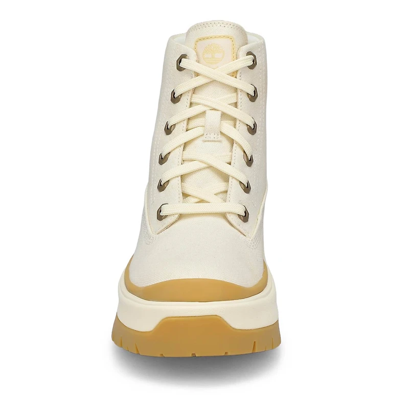 Women's Roxie Lane Mid Lace Up Boot - Light Beige