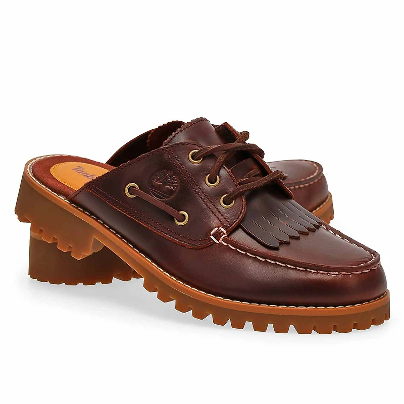 Chaussure-mule décontractée NOREEN, bourgogne, fem