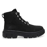 Women's Greyfield Lace Up Boot - Black
