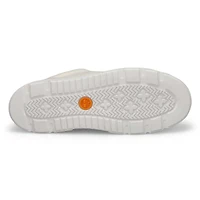 Women's Laurel Court Platform Lace Up Sneaker - Wh