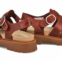 Women's Clairemont Way Casual Sandal - Dark Red