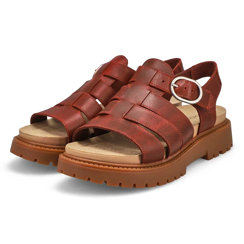 Women's Clairemont Way Casual Sandal - Dark Red