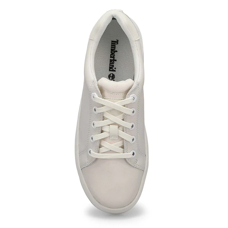 Women's  Laurel Court Leather Platform Lace Up Sne