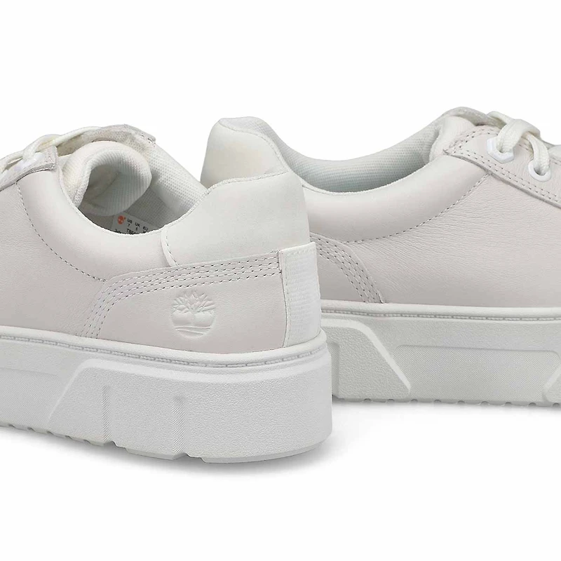 Women's  Laurel Court Leather Platform Lace Up Sne