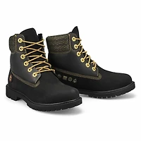 Ladies 6" Heritage Waterproof Boot - Black Nubuck