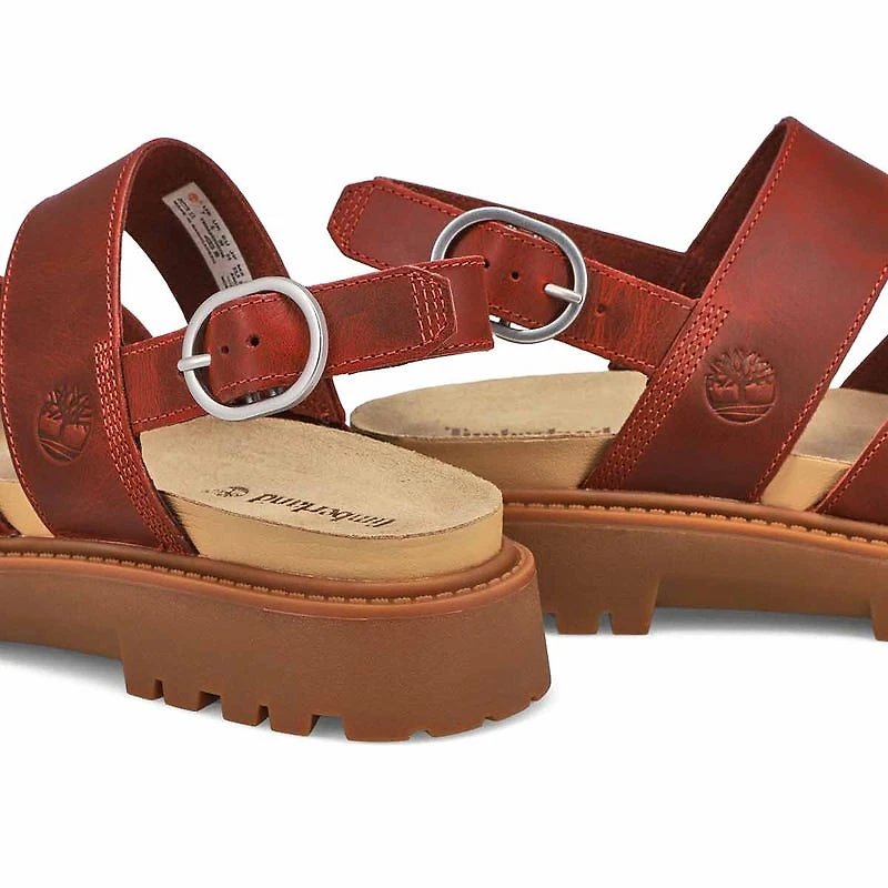 Women's Clairemont Way Cross Strap Sandal - Dark R
