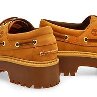 Chaussure bateau semelle plateforme STONE STREET
