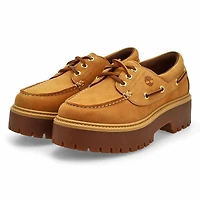 Chaussure bateau semelle plateforme STONE STREET