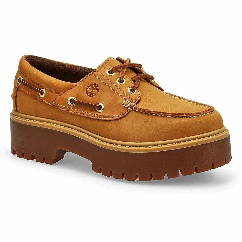 Chaussure bateau semelle plateforme STONE STREET