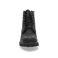 Men's Premium 6 Inch Lined Waterproof Boot-Black