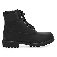 Men's Premium 6 Inch Lined Waterproof Boot-Black