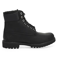 Men's Premium 6 Inch Lined Waterproof Boot-Black