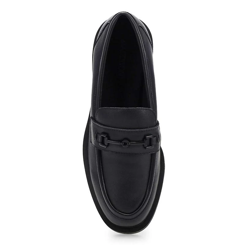 Women's Tory Bit Leather Slip-On Loafer - Black