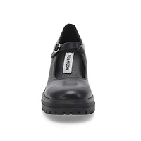 Women's  Translte Heeled Mary Jane - Black