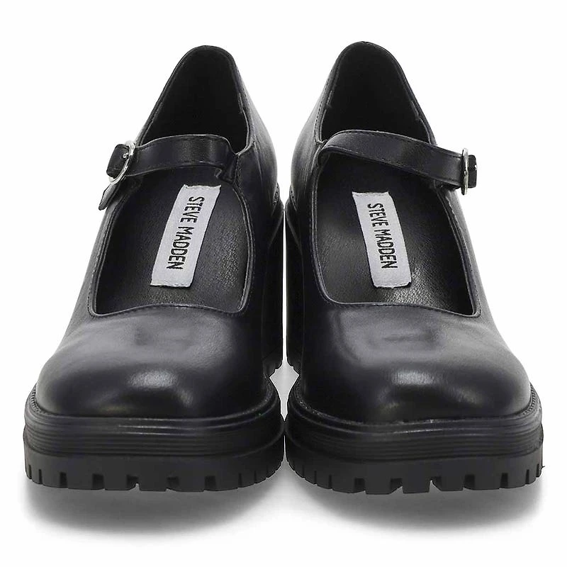 Women's  Translte Heeled Mary Jane - Black