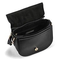 Women's Essential Mini Saddle Bag - Black