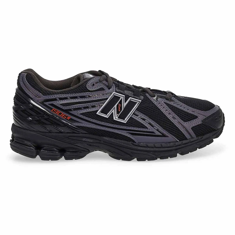 Men's 1906R Lace Up Sneaker - Silver Metallic/Blac