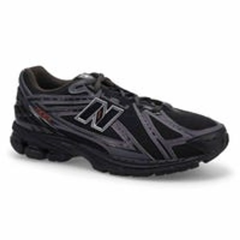 Men's 1906R Lace Up Sneaker - Silver Metallic/Blac