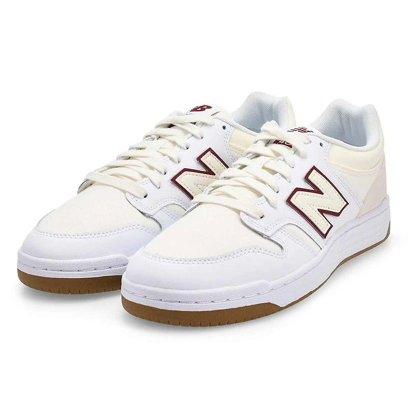 Mens' 480P Lace Up Sneaker - Sea Salt/Classic Crim