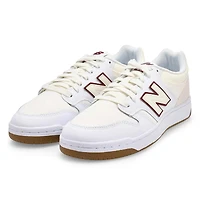 Mens' 480P Lace Up Sneaker - Sea Salt/Classic Crim