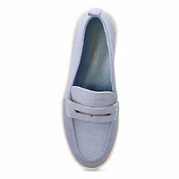 Women's Uptown Casual Slip On Shoe - Blue Mist
