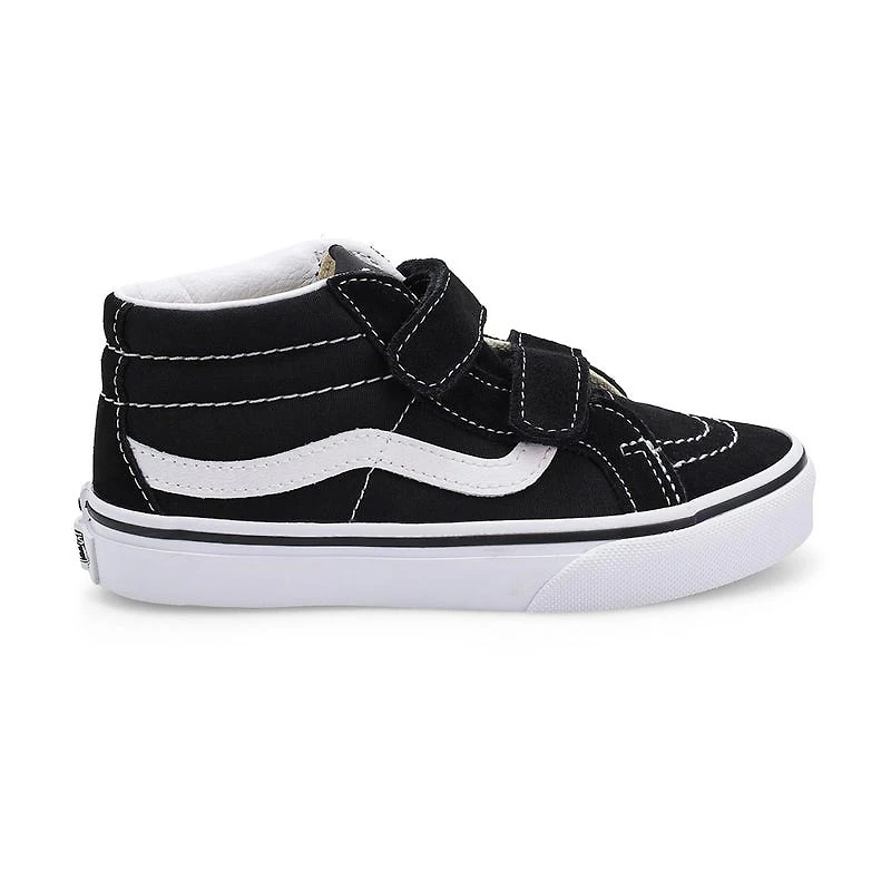 Espadrille Sk8-Mid Reissue V pour enfants - Noir/T