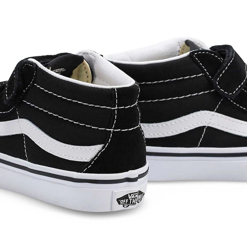 Espadrille Sk8-Mid Reissue V pour enfants - Noir/T