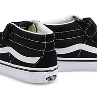 Espadrille Sk8-Mid Reissue V pour enfants - Noir/T